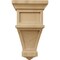Ekena Millwork 6"W x 4"D x 11"H Alpine Corbel, Cherry COR06X04X11APCH - alternate 3